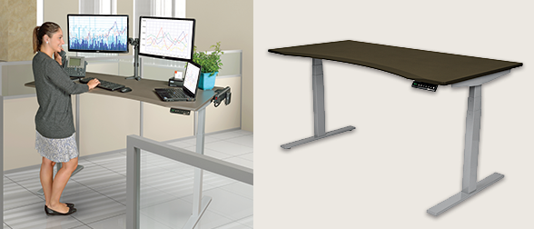 WorkWise Adjustable-Height Desks