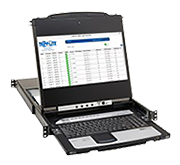 B030-Series NetDirector Console KVM Switches